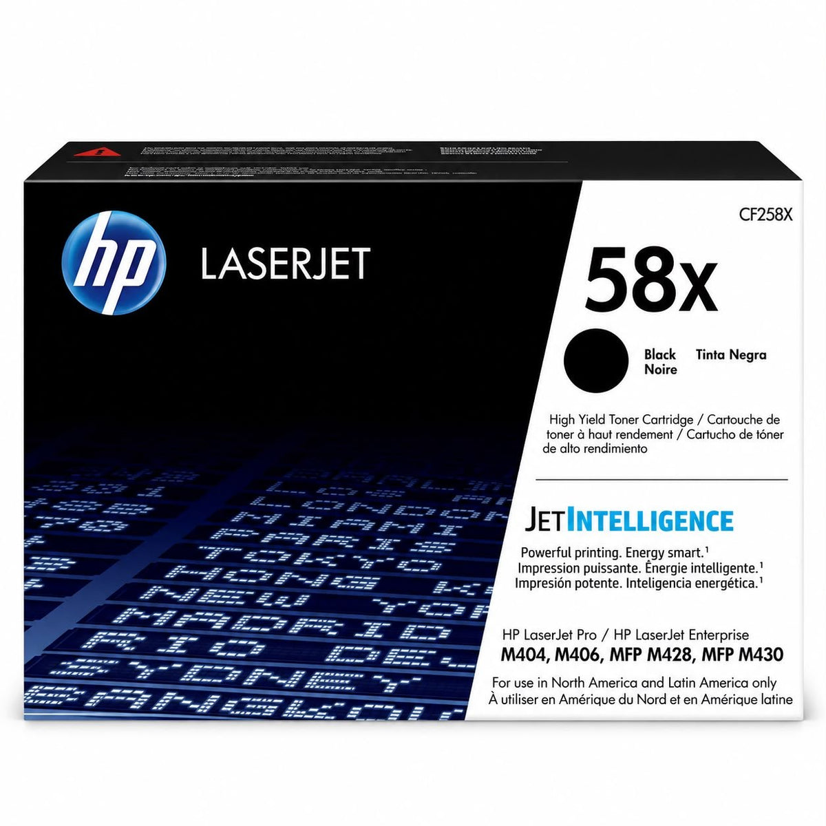 HP 58X High Yield Black Original LaserJet Toner Cartridge – CF258X | Grotta Markt