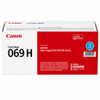 Cyan Canon 069H toner cartridge box