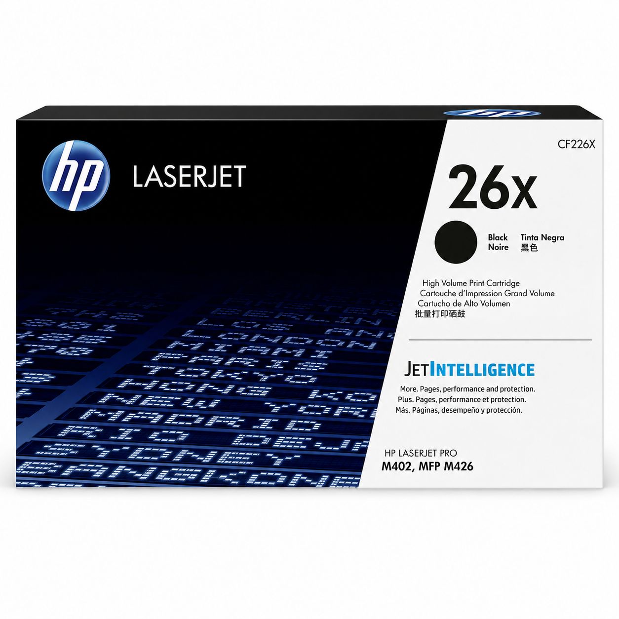 HP 26X High Yield Black Original LaserJet Toner Cartridge – CF226X