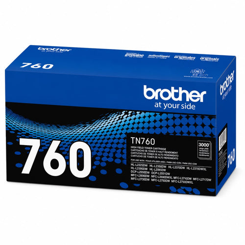 Brother TN760 Black High-Yield Toner Cartridge