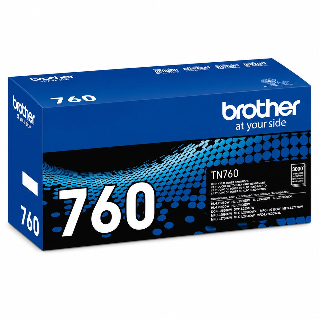 Brother TN760 Black High-Yield Toner Cartridge