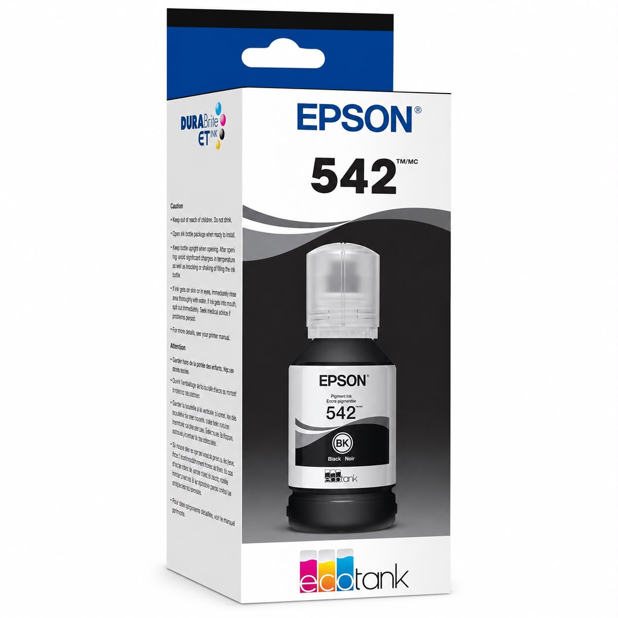 Epson 542 EcoTank Pro Ink Bottle – Black or Color 3-Pack